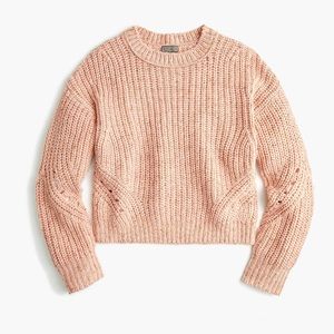 Pink Point Sur for J. Crew Sweater
